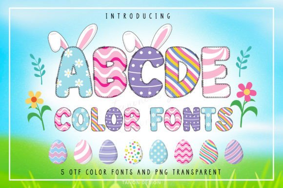 Easter Egg 5 Bundle: A Burst of Color for Your Spring Projects