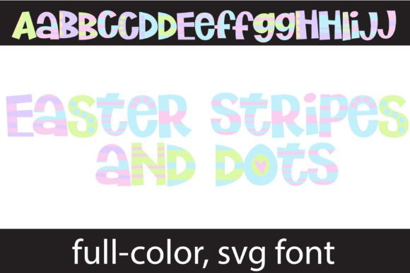 Easter Stripes and Dots: A Playful Touch for Spring Designs