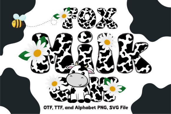 Fox Milkcow: Crafting Warmth with a Playful Color Font