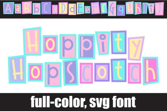 Hoppity Hopscotch: A Playful Font for Creative Designs