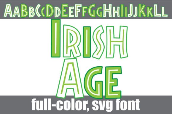 Irish Age: A Stone Age Style Font for Modern Designers