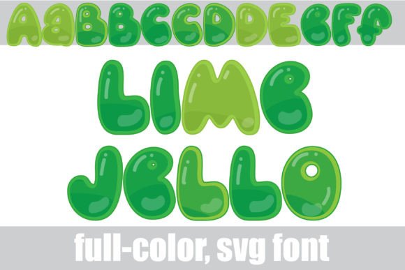 Lime Jello: A Fresh Take on Playful Typography