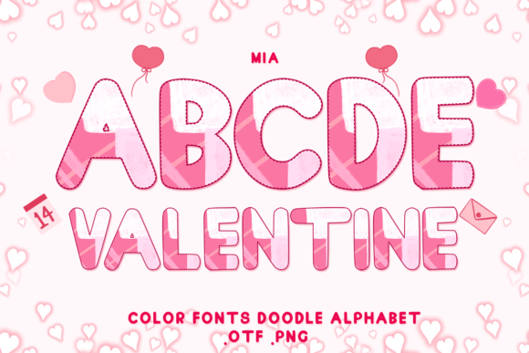 Mia: The Adorable Color Font for Heartfelt Designs
