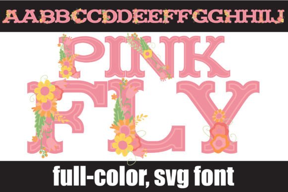 Pinkfly: Adding Floral Charm to Your Serif Typography
