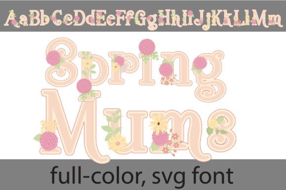 Spring Mums: Infusing Designs with Floral Charm