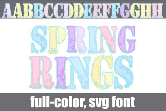 Spring Rings: A Fresh Take on Display Typography