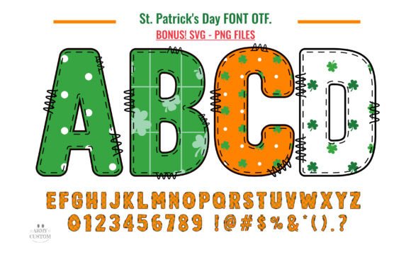 St. Patrick's Day Collection: Festive Fonts for Irish Projects