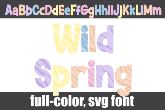 Wild Spring: A Fresh Take on the Creative Display Font